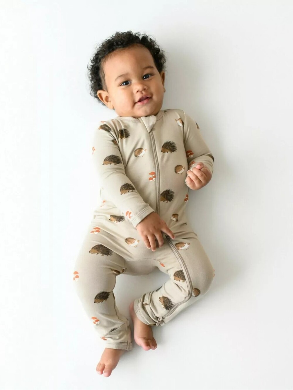 Kyte Baby Zippered Romper In Prickle Size 3-6 Months